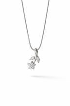 The Floral Snake Chain Drop