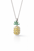 The Vega Tropical Pineapple Necklace