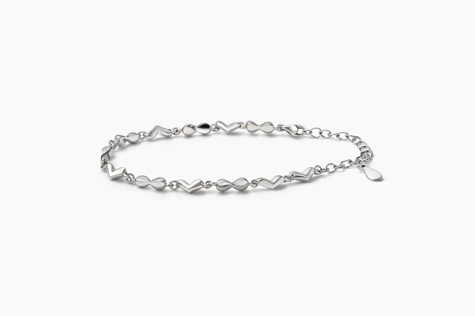 The Endless Romance Link Bracelet