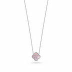 The Vega Rose Clover Necklace