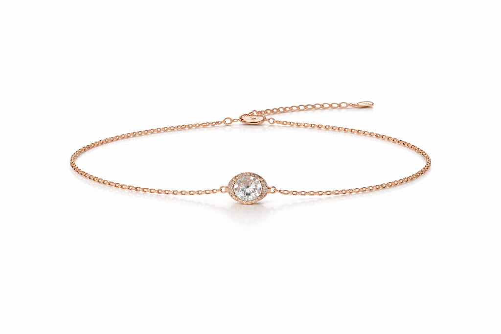 The Delicate Crystal Solitaire Chain