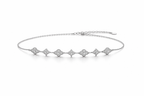 The Crystal Floral Symphony Bracelet