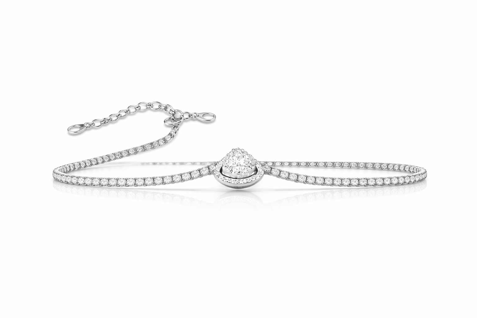 The Crystal Mosaic Tennis Chain