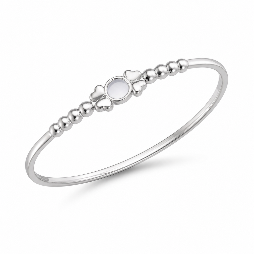 Mother of Pearl Sterling Silver Kada