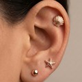 The Coastal Curated 3-Piece 92.5 Silver Stud Set