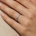 The Vega Blush Eternity Slim Band