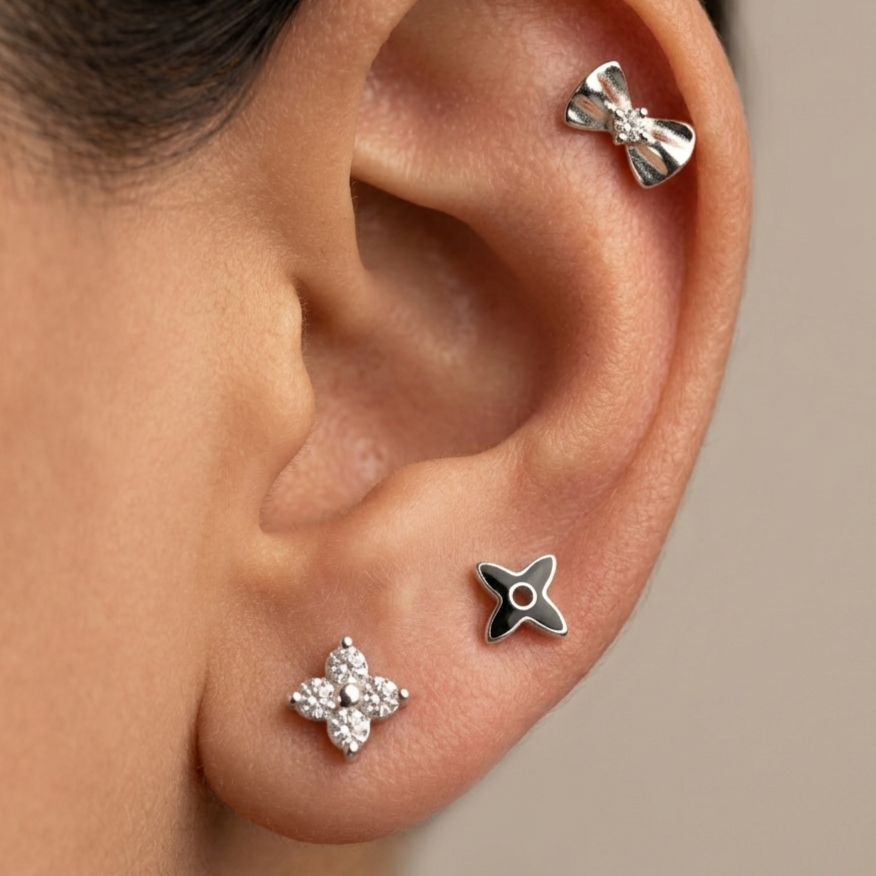 The Everyday Essentials 3-Pair 92.5 Silver Stud Set