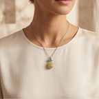 The Vega Tropical Pineapple Necklace