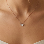 The Rose Gold Ethereal Butterfly Chain