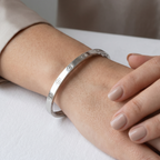 The Classic Screw Motif 92.5 Silver Kada