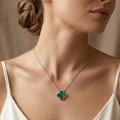 The Emerald Isle Blossom Necklace