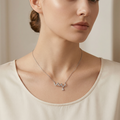 The Spiral Ribbon & Teardrop Pendant