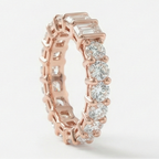 The Vega Dual-Cut Eternity Band