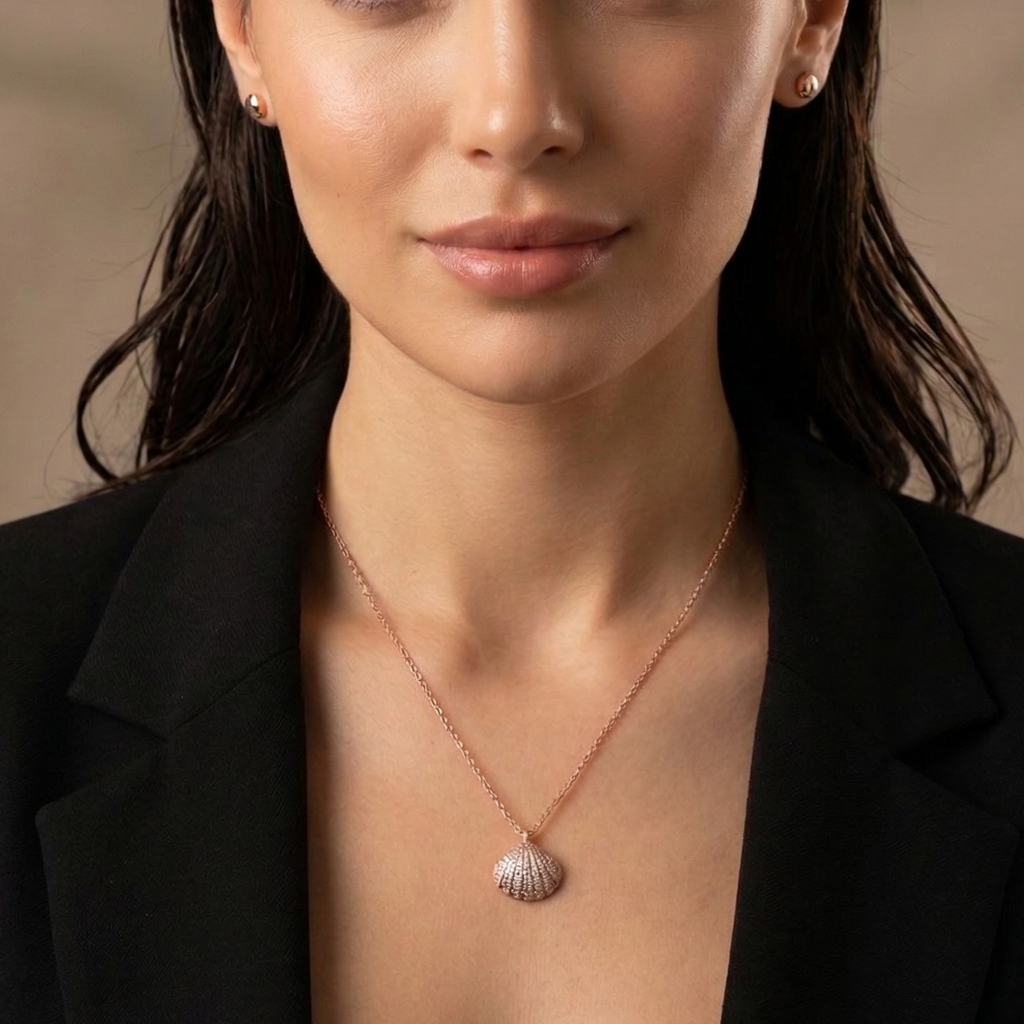 The Vega Ocean Pearl Shell Necklace