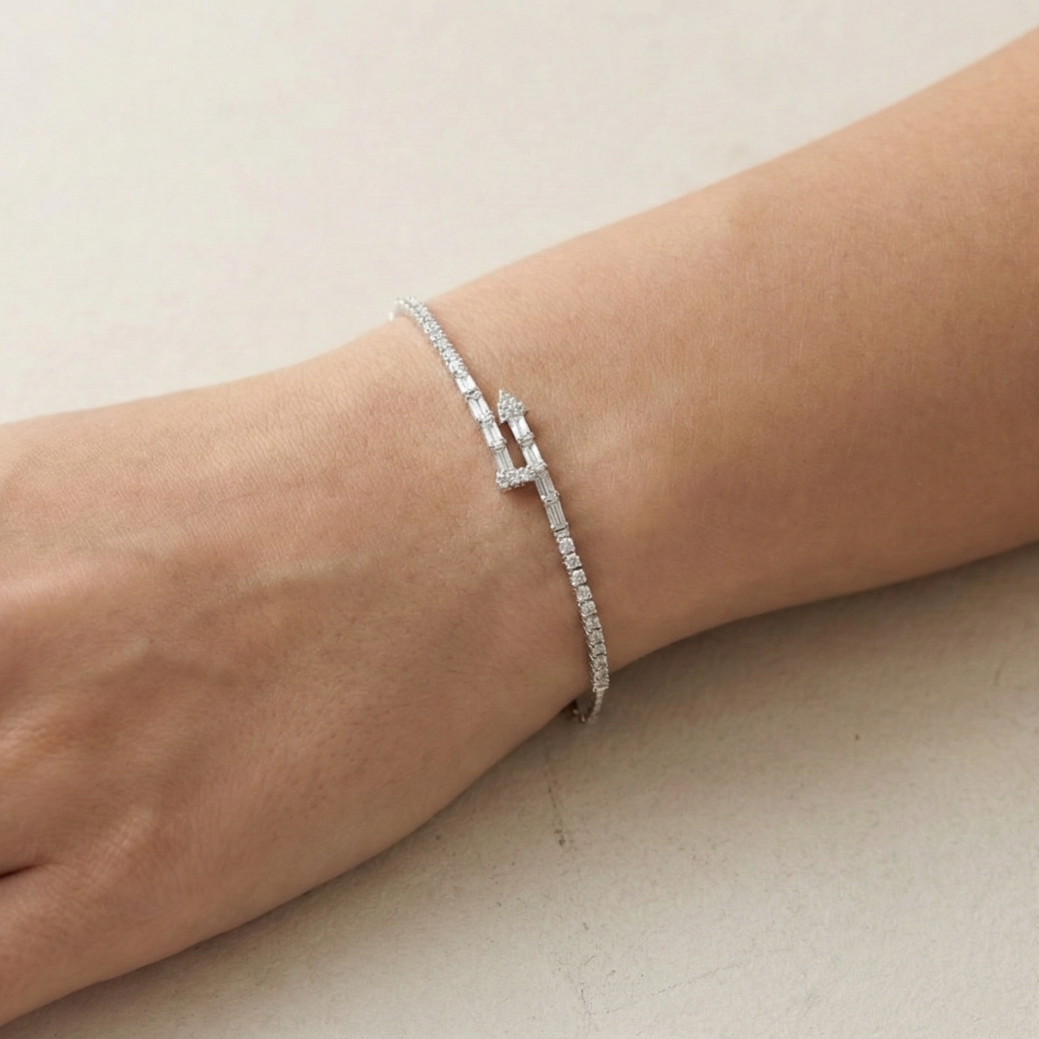 The Geometric Compass Bolo Bracelet