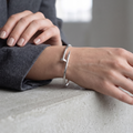 The Solid Wrap Nail 92.5 Silver Kada