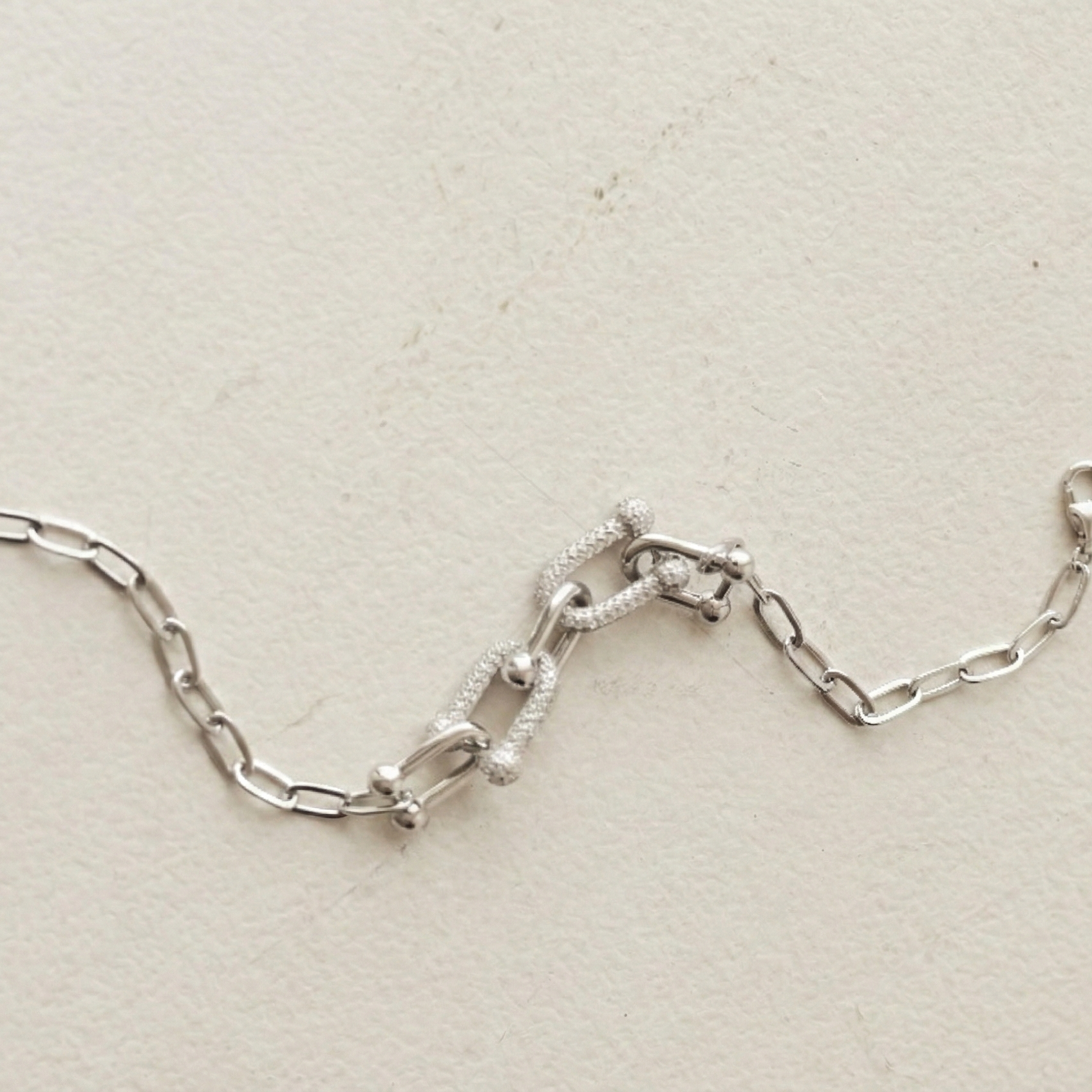 The Industrial Luxe Link Bracelet