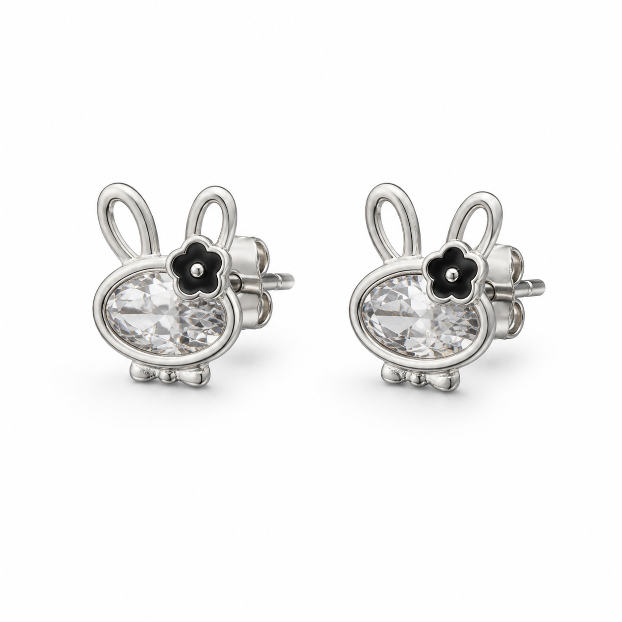 The Sparkling Bunny 92.5 Silver Studs