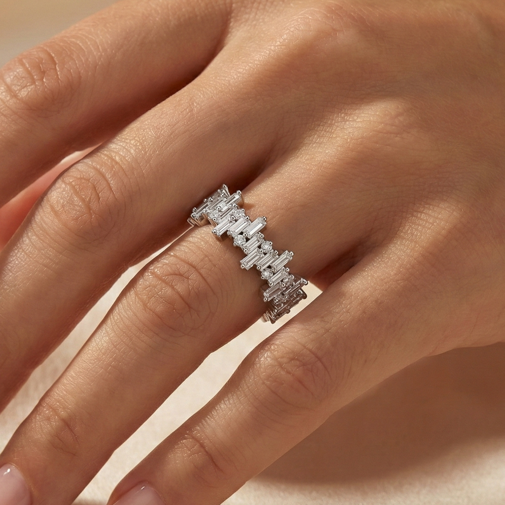 The Art Deco Ice Ring